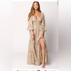 Worth collective Daphne maxi dress